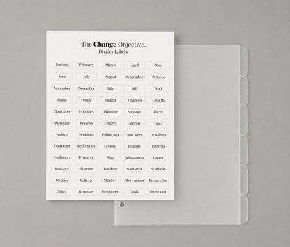 The Change Daily Planner Bundle