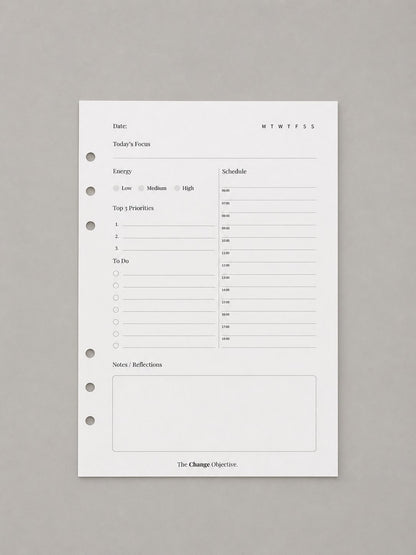 The Change Daily Planner Bundle