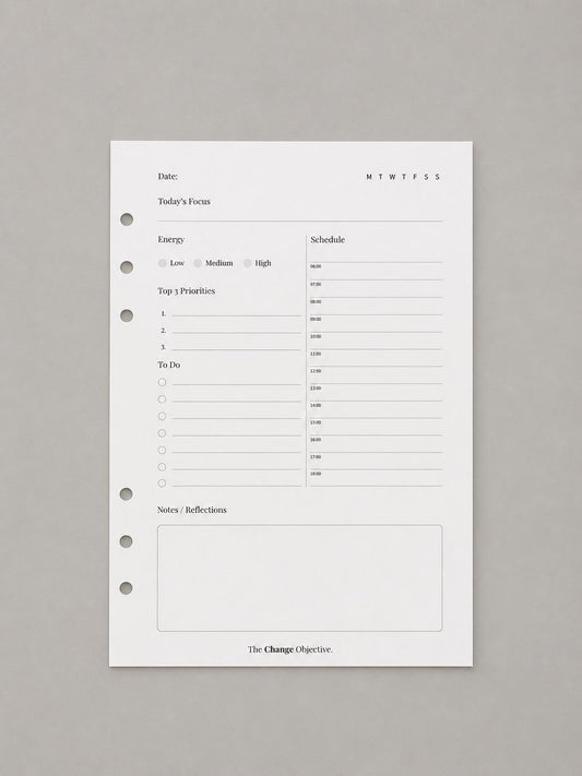 The Daily Planner Inserts