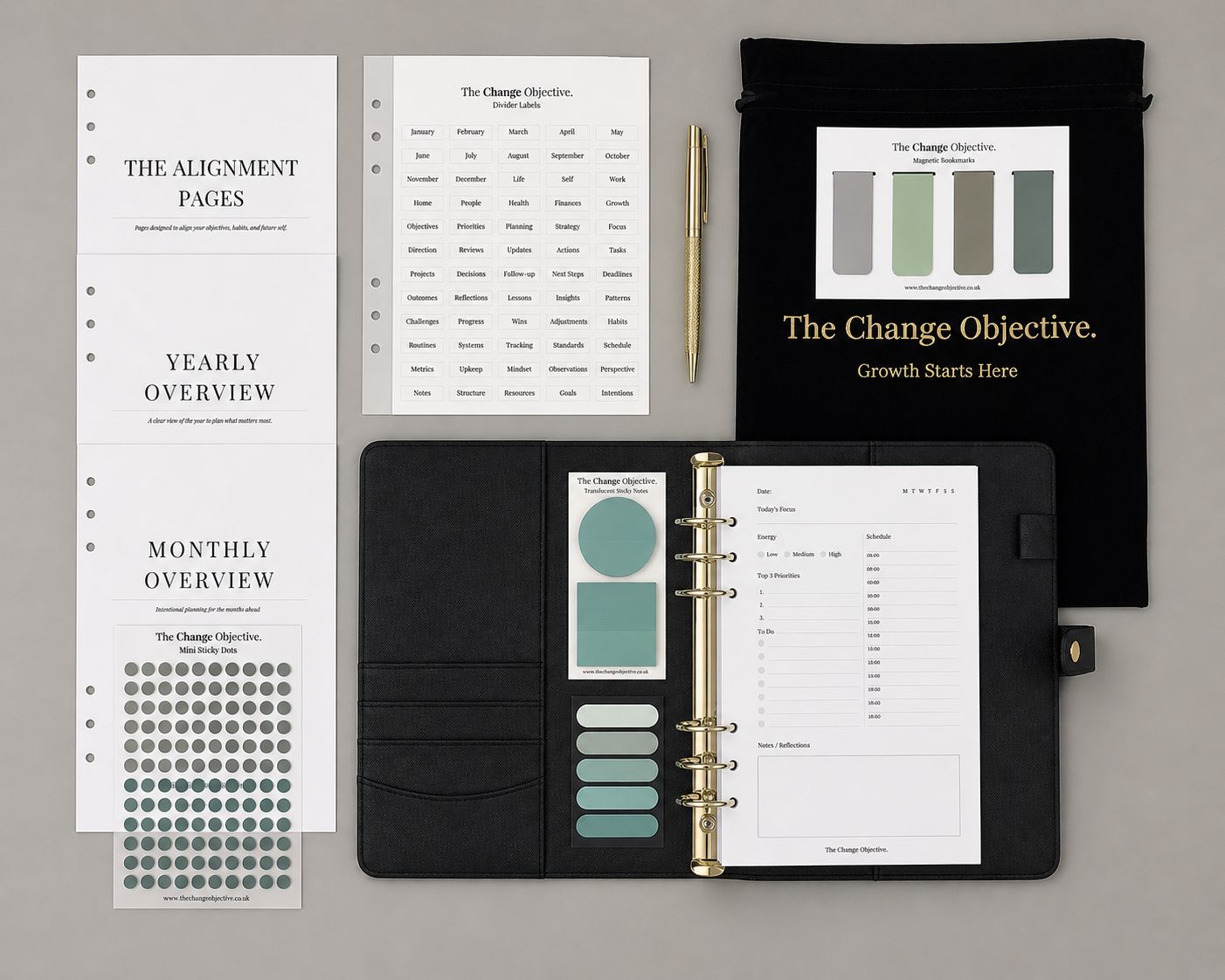 The Change Daily Planner Bundle